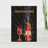 Herzlichen Glückwunsch, dass Sie Single sind mit d Karte (Vorderseite)