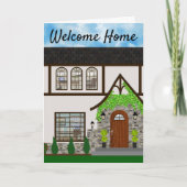 Herzlichen Glückwunsch des neuen Hauses Karte (Vorderseite)