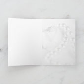 Herzlichen Glückwunsch Diamond Verlobung Ring Card Karte (Innenseite)