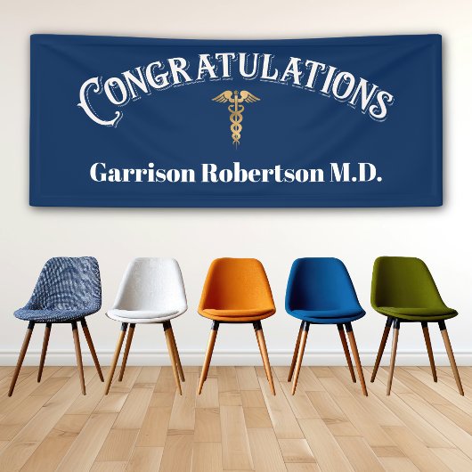 Herzlichen Glückwunsch Doktor der Graduate Banner