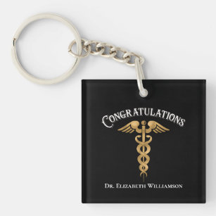 Herzlichen Glückwunsch Doktor der Medizin Schlüsselanhänger