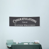 Herzlichen Glückwunsch Eleganter Abschluss Banner (Messeveranstaltung)