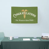 Herzlichen Glückwunsch Eleganter Doctor Medical Ab Banner (Messe)