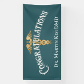 Herzlichen Glückwunsch Eleganter Doctor Medical Ab Banner (Vertikal)