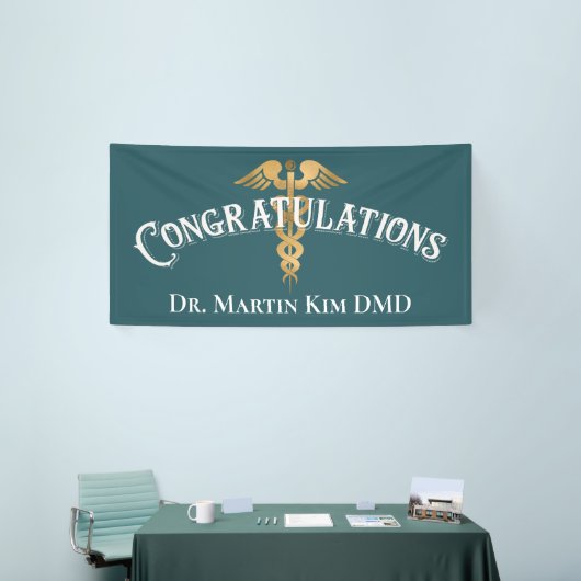 Herzlichen Glückwunsch Eleganter Doctor Medical Ab Banner (Messeveranstaltung)