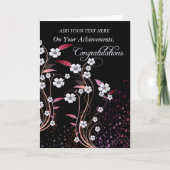 Herzlichen Glückwunsch / Erreichbarkeit Blüh von S Karte (Vorderseite)