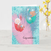 Herzlichen Glückwunsch, Erwartung der Kinderkarte Karte (Gelbe Blume)