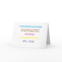 Herzlichen Glückwunsch Fantastic