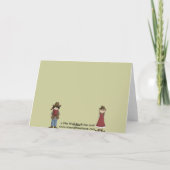 Herzlichen Glückwunsch Fee Good Card - Western Karte (Rückseite)