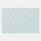 Herzlichen Glückwunsch Floral Wrapping Paper Sheet Geschenkpapier Set (Vorderseite 2)