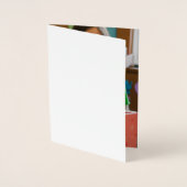 Herzlichen Glückwunsch Folienkarte (Vorderseite)