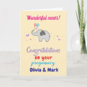 Herzlichen Glückwunsch, Frau Präsidentin, Karte (Vorderseite)