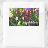 Herzlichen Glückwunsch Frühlingsblumen #5 Stickers (Tasche)