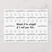 Herzlichen Glückwunsch fünf Ehre jedes Erreichten Postkarte (Vorderseite)