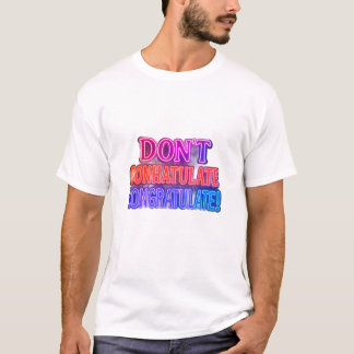 Herzlichen Glückwunsch! | Funny Wordplay T T-Shirt
