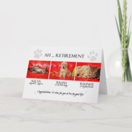 Herzlichen Glückwunsch für das Heimtier Karte