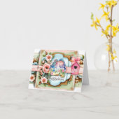 Herzlichen Glückwunsch für die Bräutigam & Brautka Karte (Gelbe Blume)