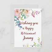 Herzlichen Glückwunsch für die Pension Floral Wwün (Vorne/Hinten)