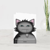 Herzlichen Glückwunsch für neues Haustier Karte (Rückseite)