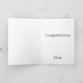 Herzlichen Glückwunsch Gay Wedding Balloons Feiertagskarte (Innenseite)