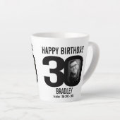 Herzlichen Glückwunsch Geburtstag 30 nennen Sie zw Milchtasse (Rechte Ecke)