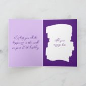 Herzlichen Glückwunsch Geburtstag 40 heute fügen F Karte (Innenseite)