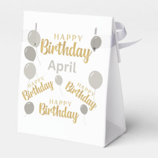 Herzlichen Glückwunsch Geburtstag April Geburtstag Geschenkschachtel