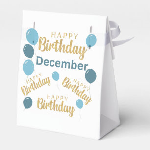 Herzlichen Glückwunsch Geburtstag Dezember Geburts Geschenkschachtel