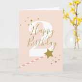 Herzlichen Glückwunsch Geburtstagskarte der Prinze Karte (Gelbe Blume)