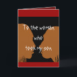 Herzlichen Glückwunsch Geburtstagstochter im Geset Karte<br><div class="desc">Zu der Frau,  die meinen Sohn genommen hat,  weil sie das perfekte Spiel war und ihm großes Glück brachte.. glücklicher Geburtstag zu einer wunderbaren Tochter im Gesetz! Der gesamte Text ist änderbar,  aber hier ist ein Anfang!</div>