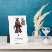 Herzlichen Glückwunsch Girl Watercolor Abschluss Fotoplatte (Seite)