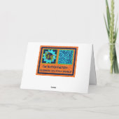 Herzlichen Glückwunsch Glitzer Diploma Abschluss C Karte (Rückseite)