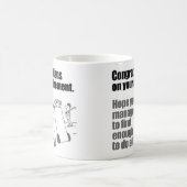 Herzlichen Glückwunsch Golfer Retirement Kaffeetasse (Mittel)