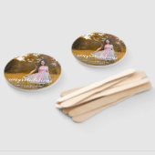 Herzlichen Glückwunsch Grad Foto Abschluss Fächer (Non-assembled)