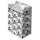 Herzlichen Glückwunsch grad Mittlere Geschenktüte (Vorderseite Schrägansicht)