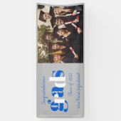 Herzlichen Glückwunsch Grads Foto 2022 Abschluss B Banner (Vertikal)