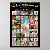Herzlichen Glückwunsch Graduate 45 Foto Collage Poster (Vorne)