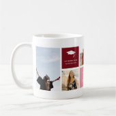 Herzlichen Glückwunsch Graduate | 6 Foto-GitterCol Kaffeetasse (Links)