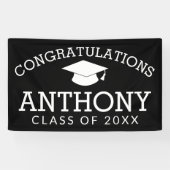 Herzlichen Glückwunsch Graduate Abschluss CAN EDIT Banner (Horizontal)