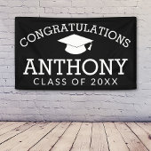 Herzlichen Glückwunsch Graduate Abschluss CAN EDIT Banner