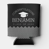 Herzlichen Glückwunsch Graduate Abschluss CAN EDIT Dosenkühler (Vorderseite)