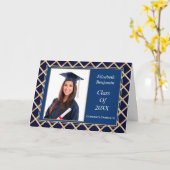 Herzlichen Glückwunsch Graduate Abschluss Stolz Cu Karte (Gelbe Blume)