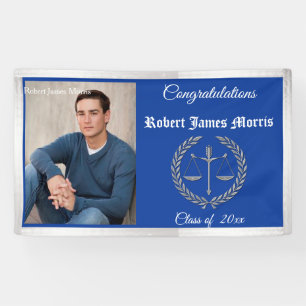 Herzlichen Glückwunsch Graduate Banner, Scales of  Banner