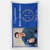 Herzlichen Glückwunsch Graduate Banner, Scales of Banner (Vertikal)