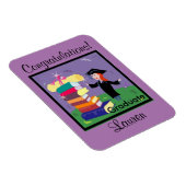 Herzlichen Glückwunsch Graduate! Benutzerdefiniert Magnet (Rechte Seite)