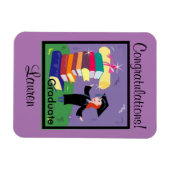 Herzlichen Glückwunsch Graduate! Benutzerdefiniert Magnet (Horizontal)