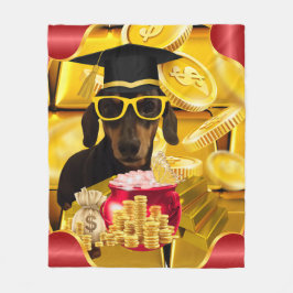 Herzlichen Glückwunsch Graduate Blanket Fleecedecke