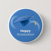 "Herzlichen Glückwunsch Graduate!" Button (Vorderseite)