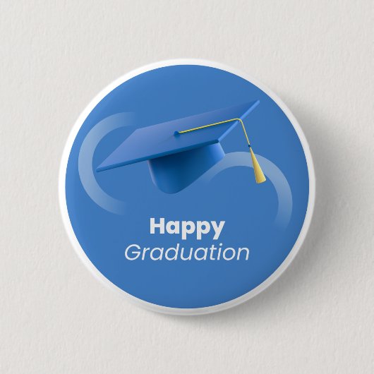 "Herzlichen Glückwunsch Graduate!" Button (Vorderseite)