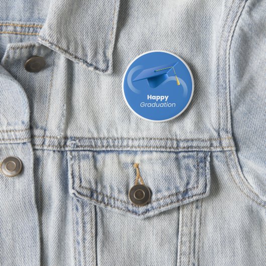"Herzlichen Glückwunsch Graduate!" Button (Beispiel)
